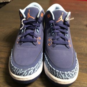 Jordan 3 GS purple dust